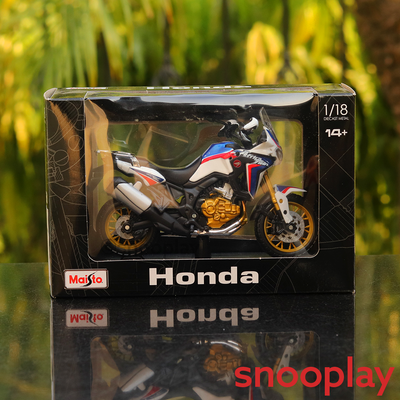 Licensed Diecast Toy Bike Honda Africa Twin DCT (1:18 Scale)