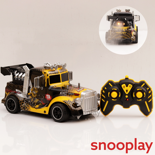 Hornet Remote Control Spray Light Vehicle with Spray Bottle & USB Cable (6-10 Years) | Assorted Colors