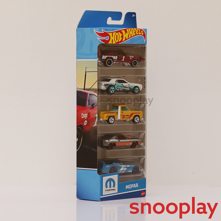 Diecast Hotwheels Mopar - Pack of 5 Cars