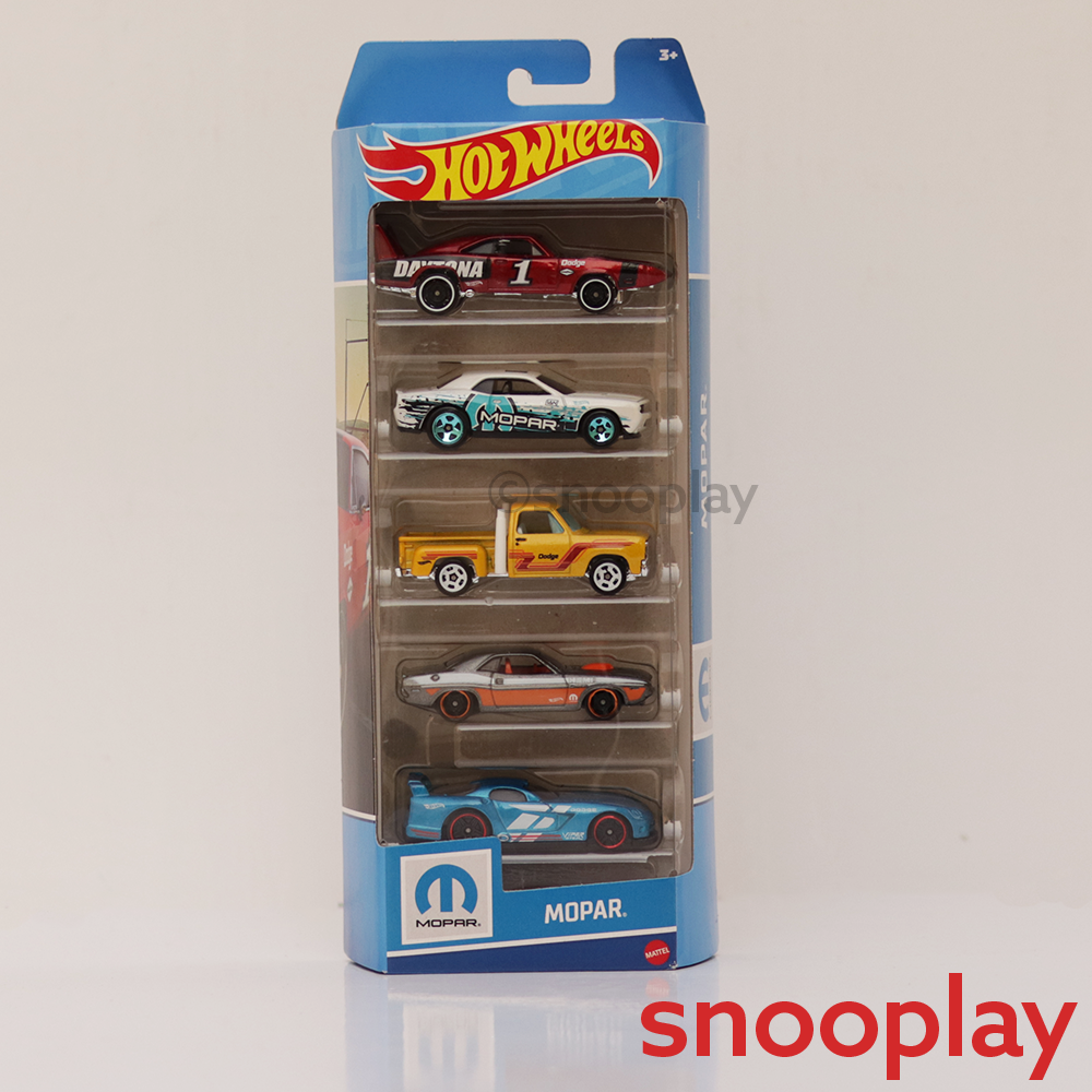 Diecast Hotwheels Mopar - Pack of 5 Cars