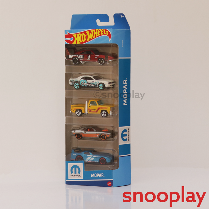 Diecast Hotwheels Mopar - Pack of 5 Cars