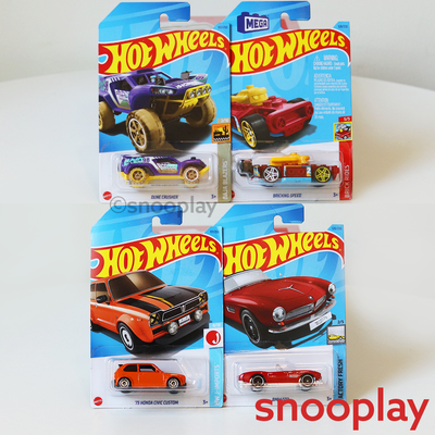 Hot Wheels Car Set of 4 [HW 49]