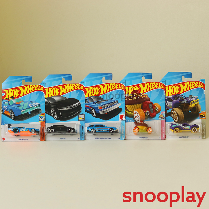 Hot Wheels Car Set of 5 [HW 20]