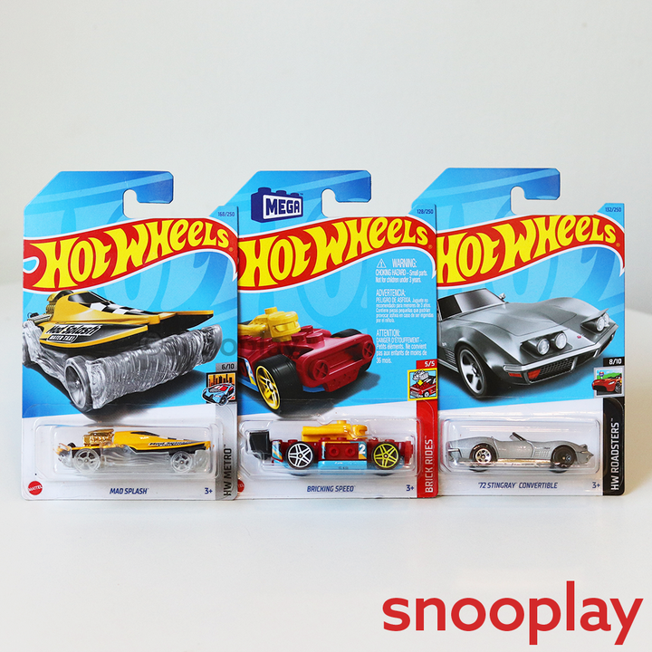 Hot Wheels Car Set of 5 [HW 50]