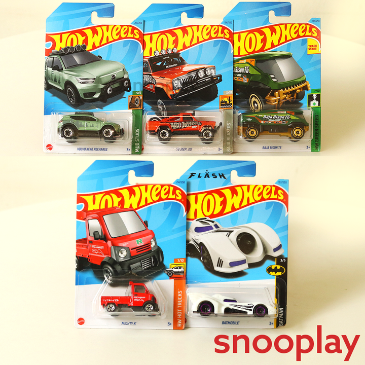 Hot Wheels Car Set of 5 [HW 75]