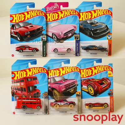 Hot Wheels Car Set of 6 [HW 39]