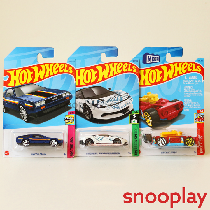 Hot Wheels Car Set of 6 [HW 40]