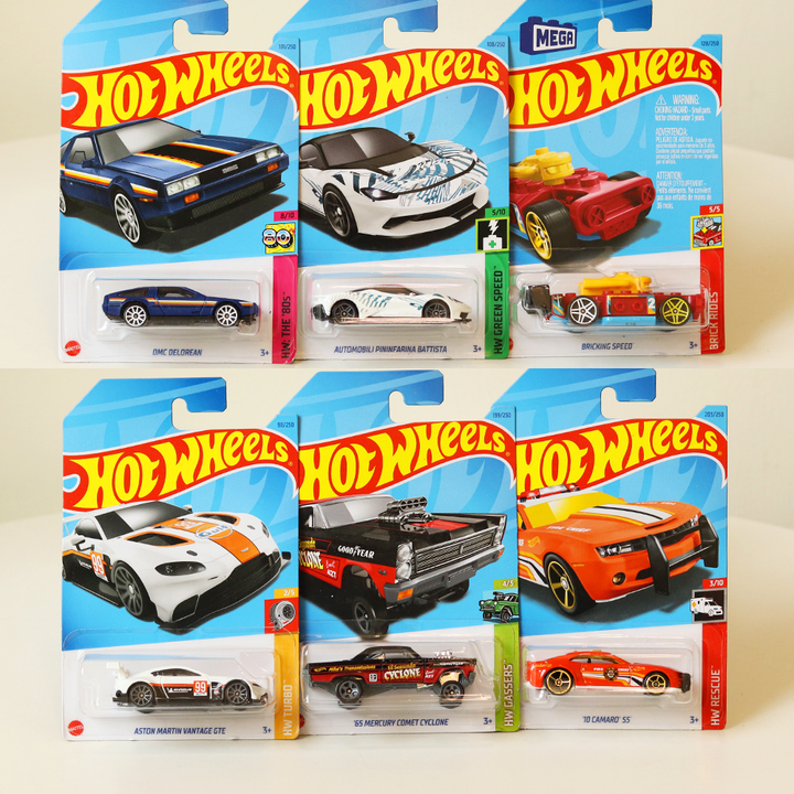 Hot Wheels Car Set of 6 [HW 40]