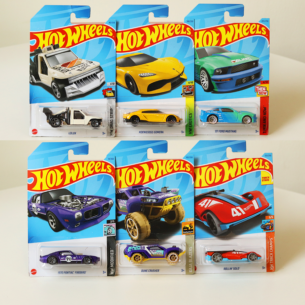 Hot Wheels Car Set of 6 [HW 41]