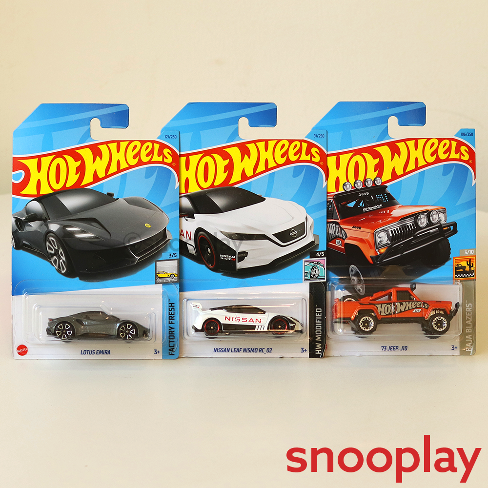 Hot Wheels Car Set of 6 [HW 64]