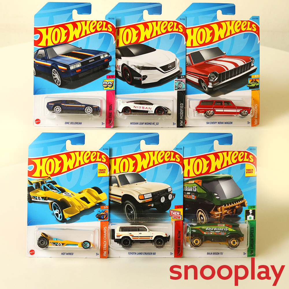 Hot Wheels Car Set of 6 [HW 74]