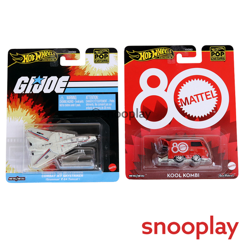 Set of 2 Hot wheels [HW 412] - Kool Kombi, Combat Jet Skystriker (Grumman F-12 Tomcat)