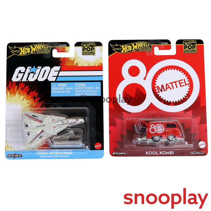 Set of 2 Hot wheels [HW 412] - Kool Kombi, Combat Jet Skystriker (Grumman F-12 Tomcat)