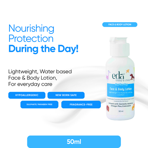 Eda Baby Face & Body Lotion - 50 ml