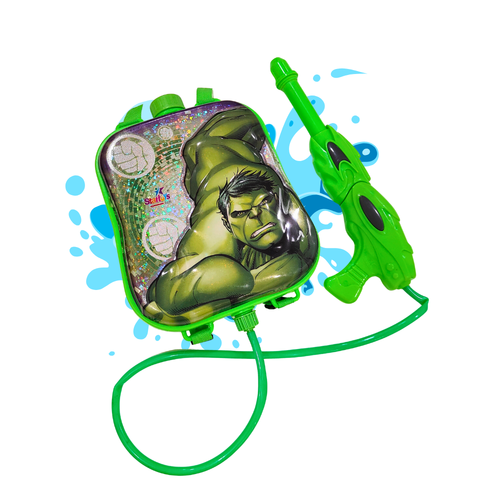 Star Toys Hulky Theme Backpack Water Blaster Pichkari