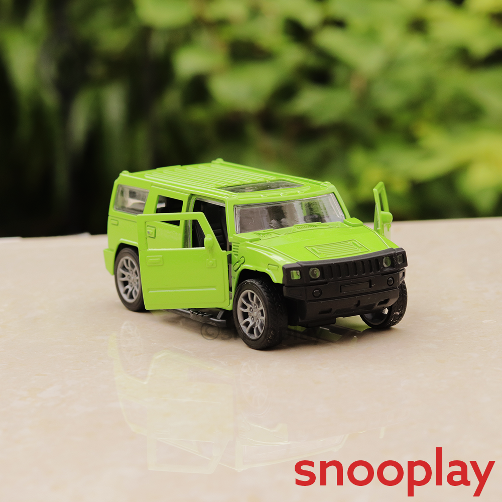 SUV Diecast Car (3221) resembling Hummer (1:32 Scale) - Assorted Colours