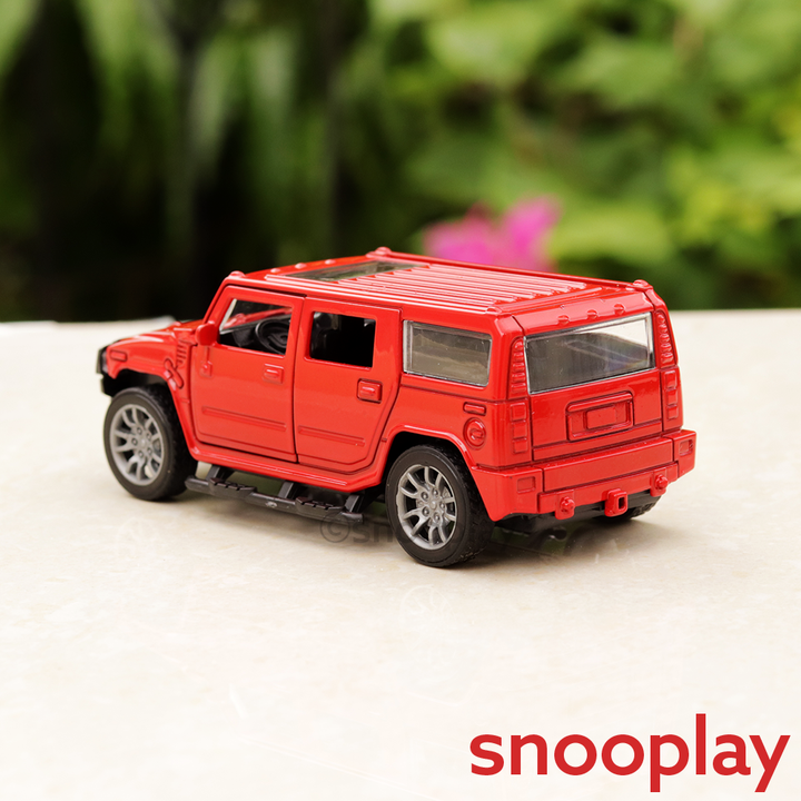 SUV Diecast Car (3221) resembling Hummer (1:32 Scale) - Assorted Colours