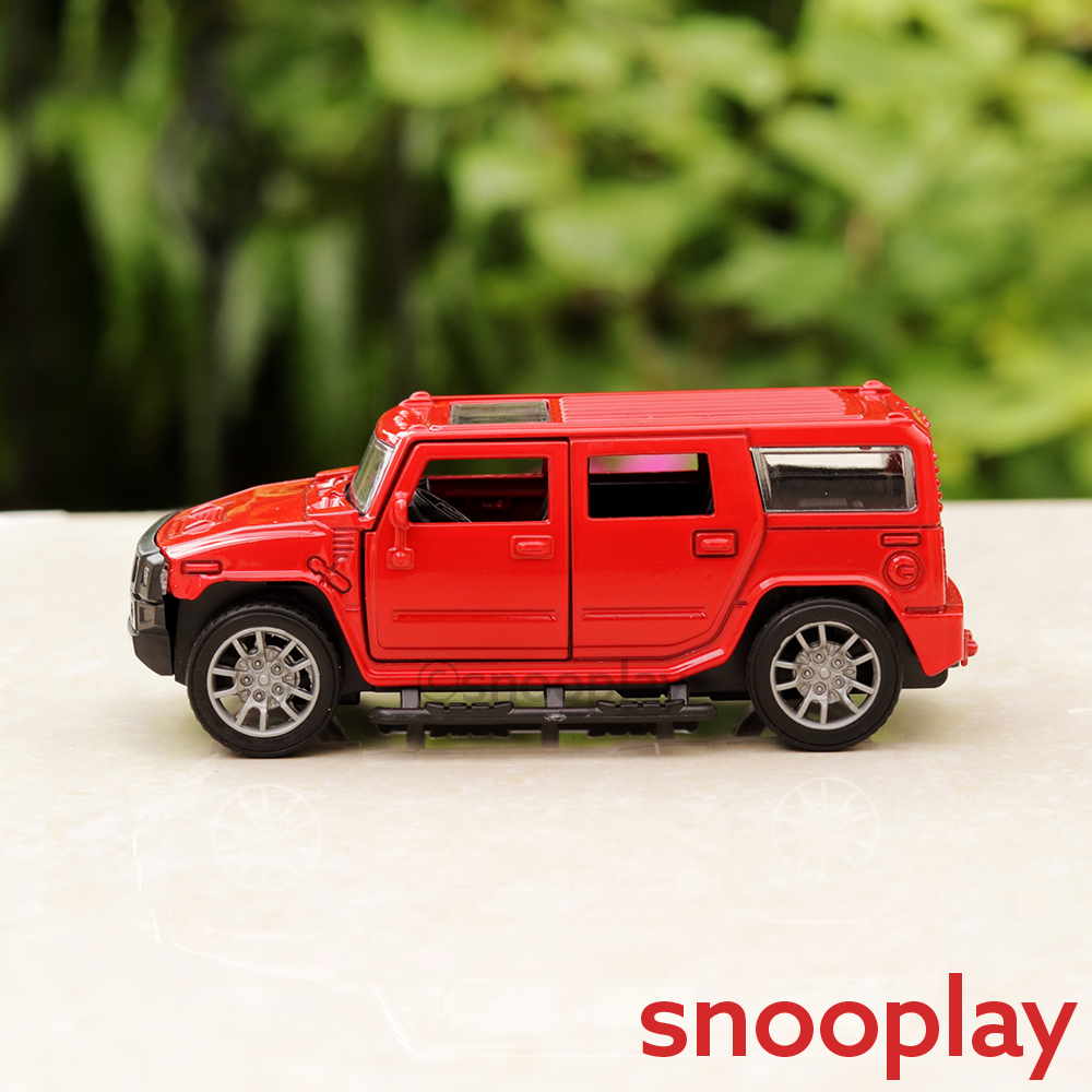 SUV Diecast Car (3221) resembling Hummer (1:32 Scale) - Assorted Colours