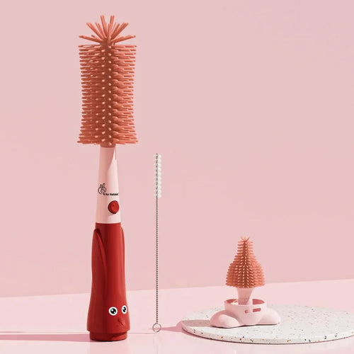 R for Rabbit Feeding Bottle Cleaner 3-in-1 Multipurpose Brush Set | Hygo Care Bunny Baby