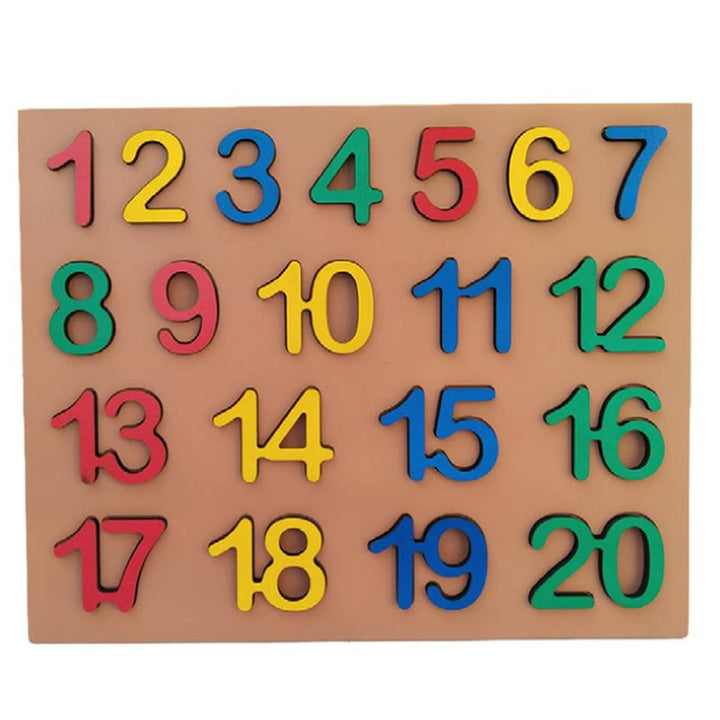 English Numbers Board