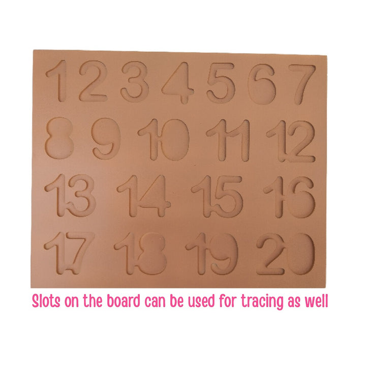 English Numbers Board