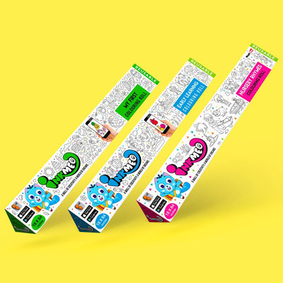 All-In-One Pack Wall Colouring Roll For Kids