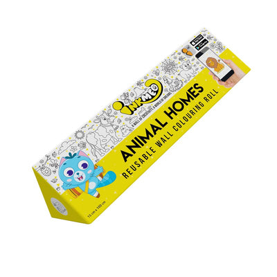 Animal Homes Wall Colouring Roll For Kids