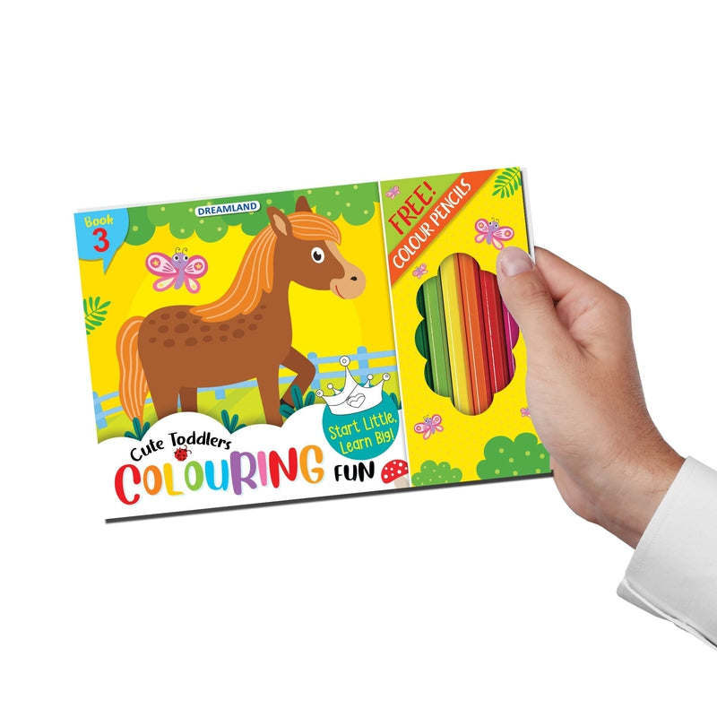 Cute Toddlers Colouring Fun Book - 3