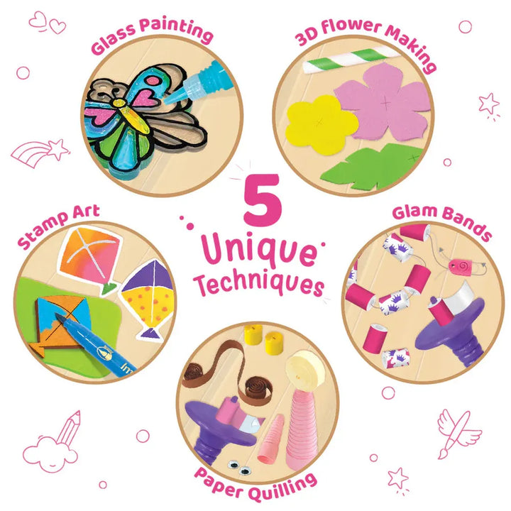 Imagimake Fabulous DIY Craft Kit - 20 Craft Activities