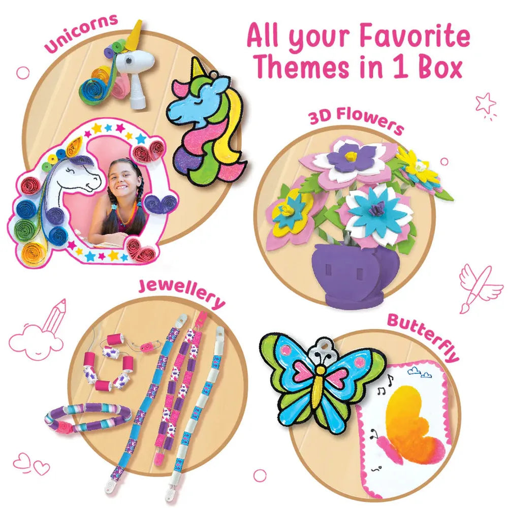 Imagimake Fabulous DIY Craft Kit - 20 Craft Activities