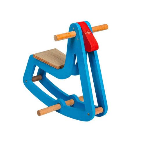 Woodbee Toys Wooden Stallion Classic Horse Riding Rocker (9 Months - 2 Years)