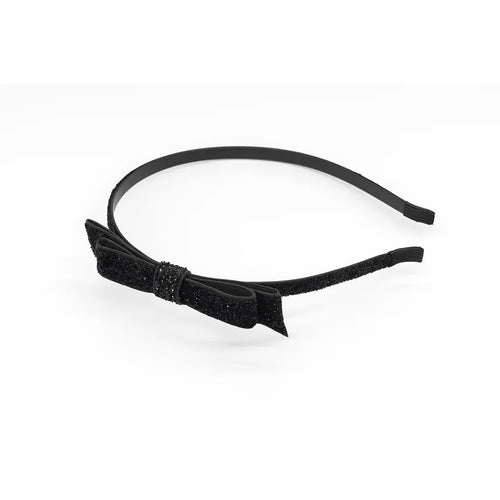 Baby Doe Black Glitter Hairband