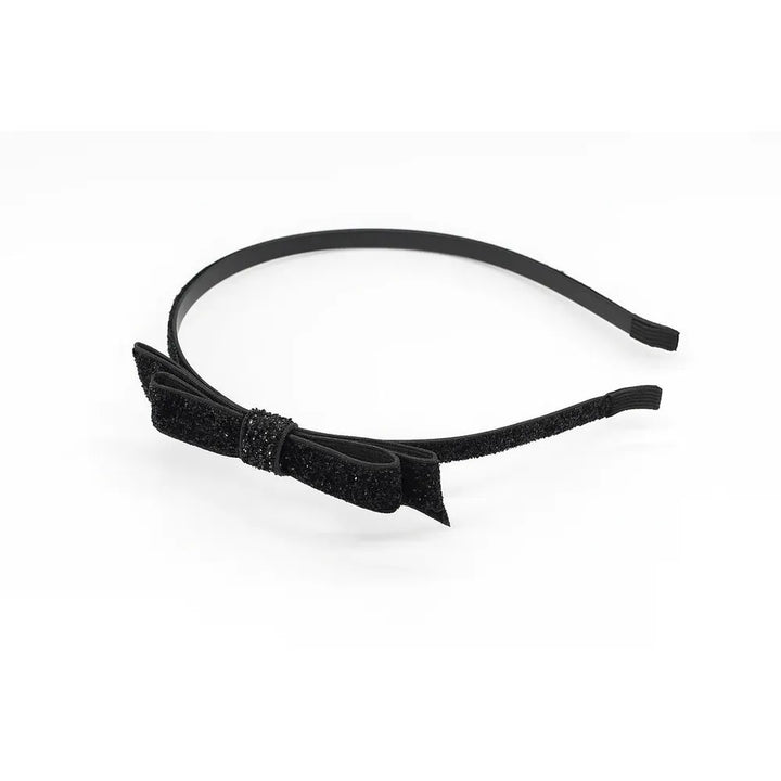 Baby Doe Black Glitter Hairband