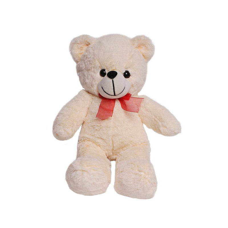 Cute & Adorable Cream Teddy Bear Soft / Plush Toy | Height - 35 cm