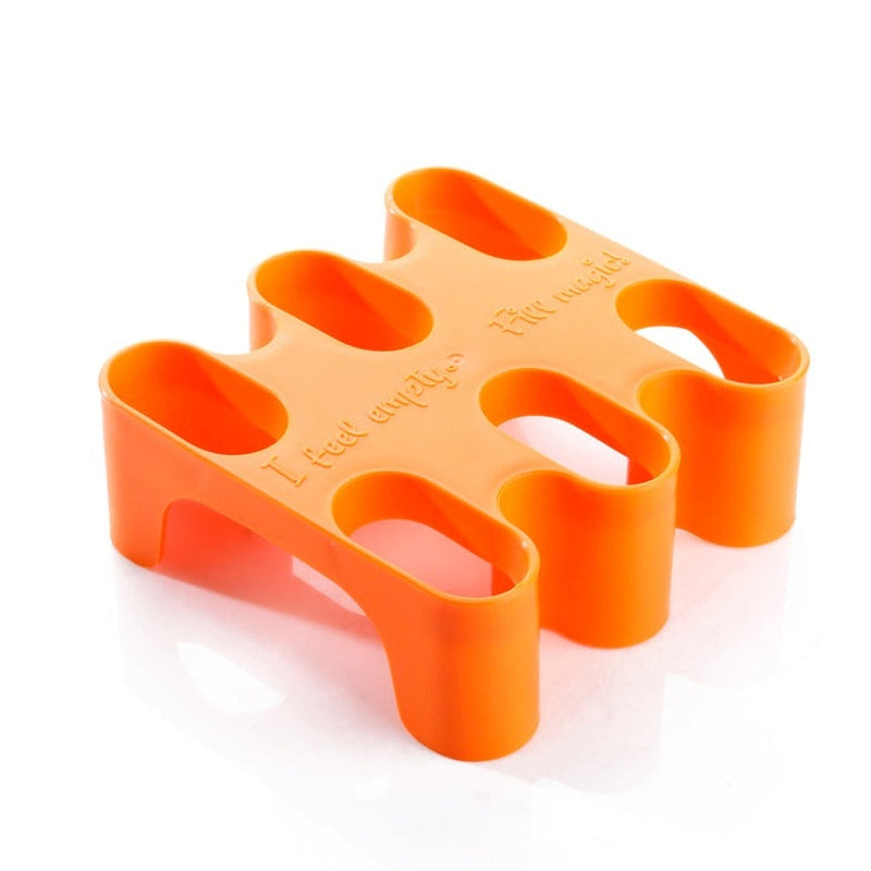 Ice Popsicle Mould Starter Kit (6 Moulds + 1 Orange Real Fruit Mix)