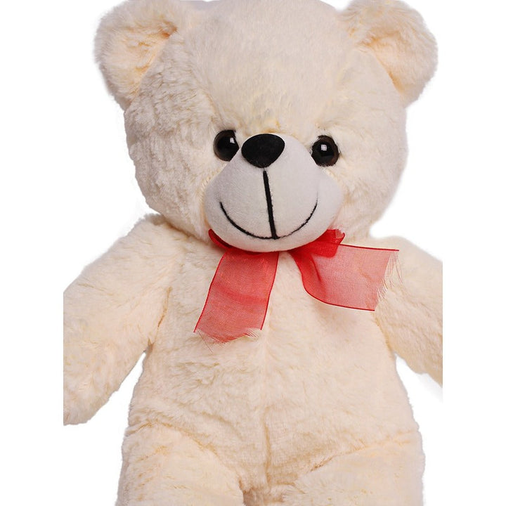 Cute & Adorable Cream Teddy Bear Soft / Plush Toy | Height - 35 cm