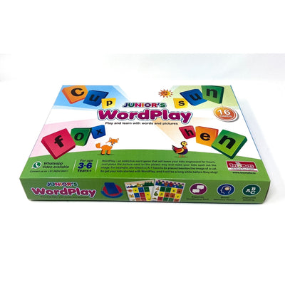 Wordplay Junior (Spelling N Picture Learning) Colorful Educational Fun Game