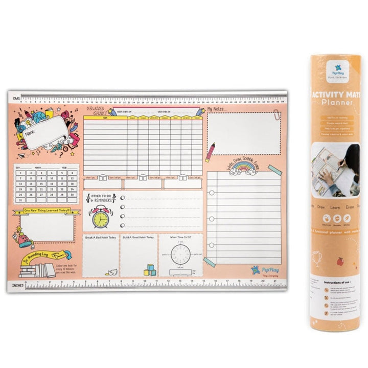 Activity Mat - Planner (Peach)