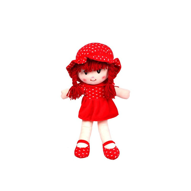 Soft Doll Red Soft Toy | Height - 50 cm