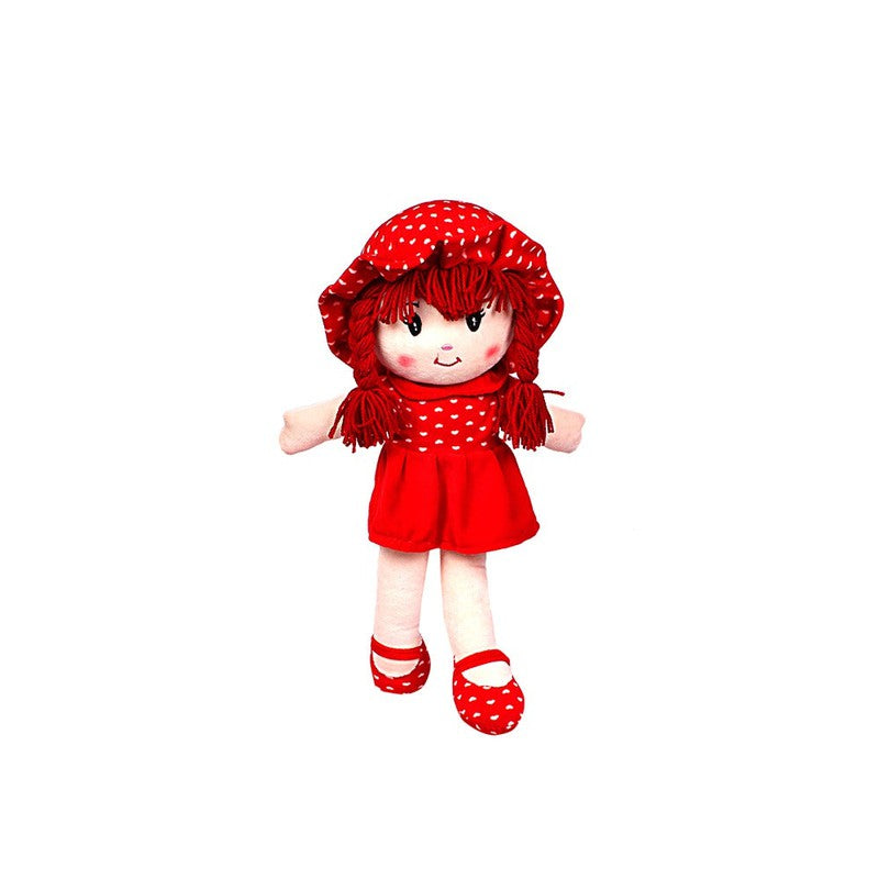 Soft Doll Red Soft Toy | Height - 50 cm