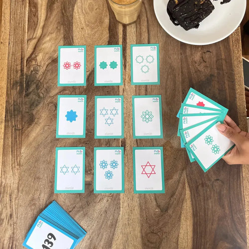 Stemplay Labs Pictomath 8+(Level 2) Educational Card Game