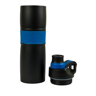 Phantom Stainless Steel Hot n Cold Bottle (600ml) | Blue