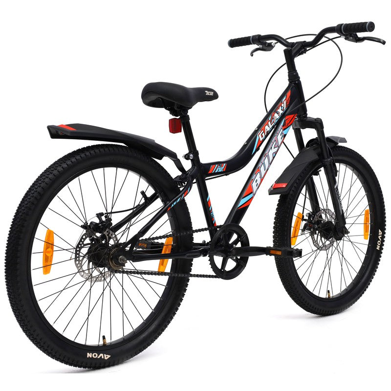 Galaxy 24T Bicycle | Matt Black | (COD not Available)