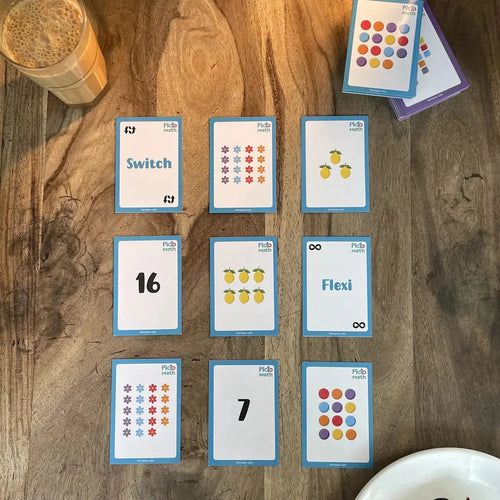 Stemplay Labs Pictomath 6+ Educational Card Game