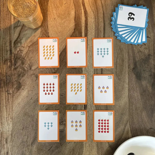 Stemplay Labs Pictomath 7+ Educational Card Game