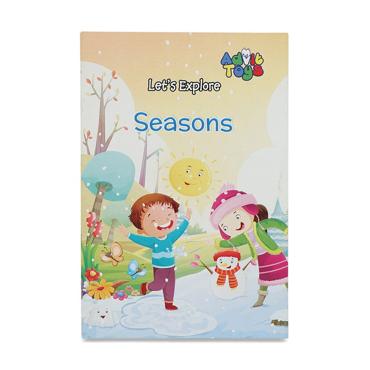 Seasons- Jigsaw Puzzle (24 Piece + Educational Fun Fact Book)