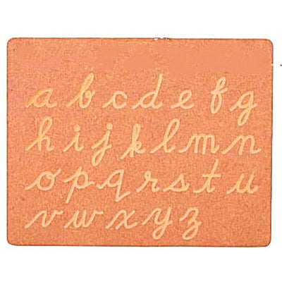 Tracing Board Small Alphabets a-z  (Wooden)
