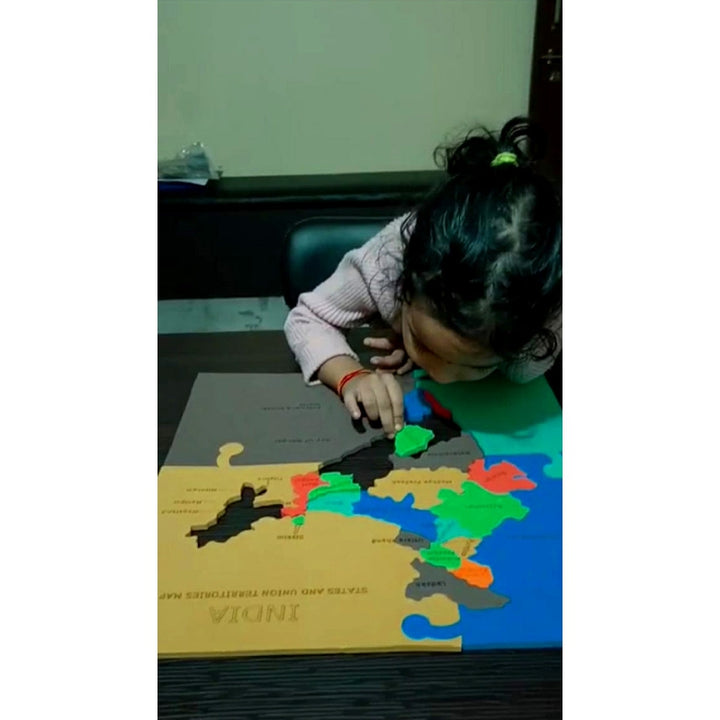 India Map Eva Puzzle