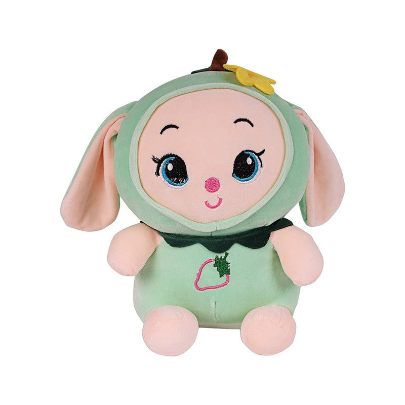 Bunny Doll Soft Toy | Green | Height - 26 cm