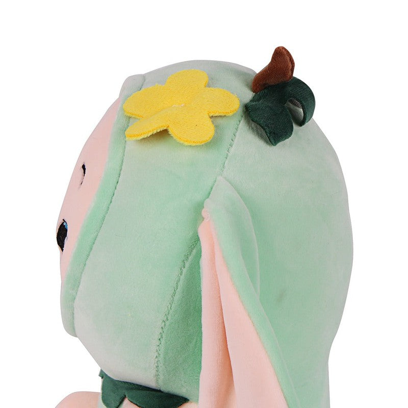 Bunny Doll Soft Toy | Green | Height - 26 cm